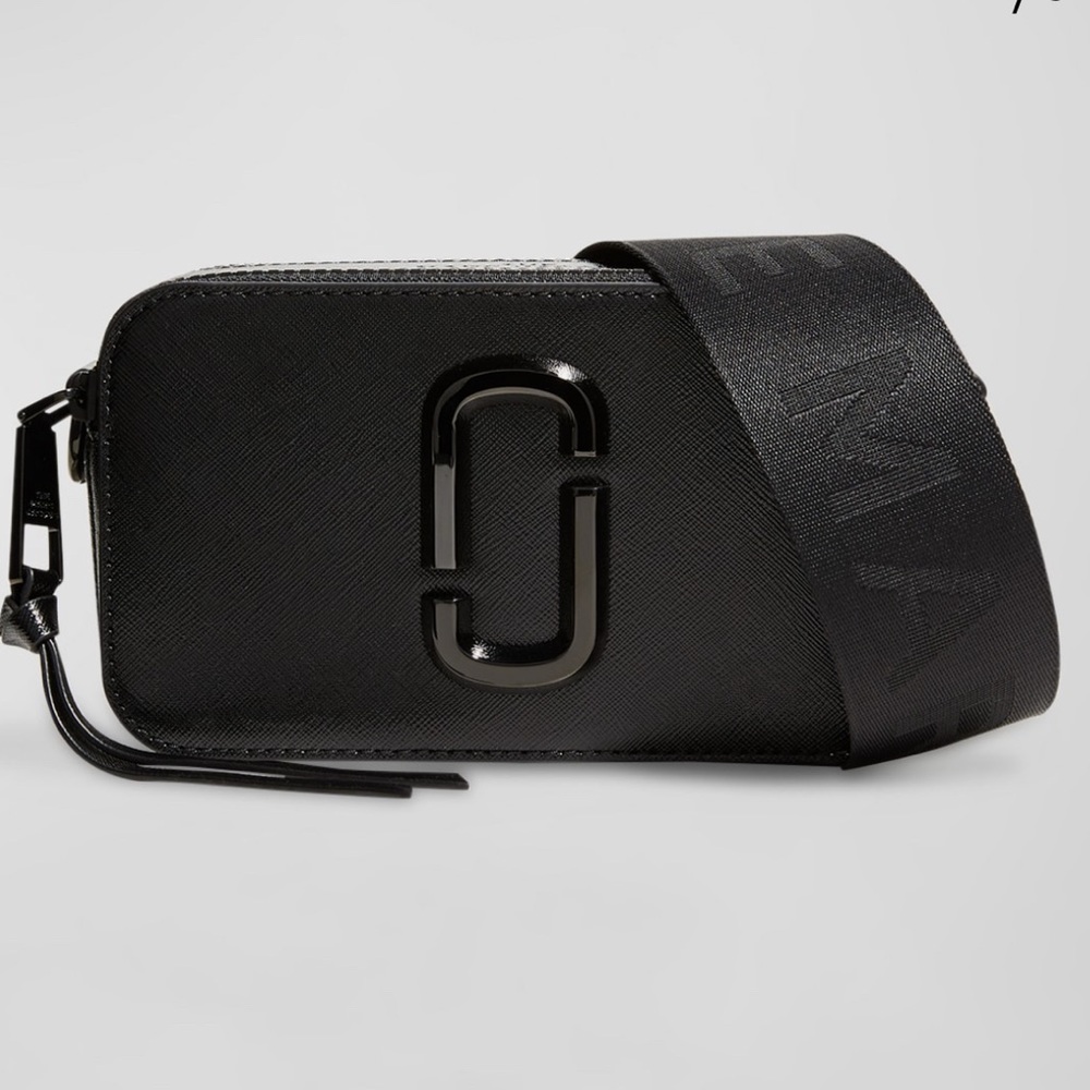 Marc Jacobs Women’s Snapshot Camera Crossbody Bag BLACK